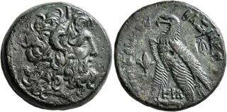 Zeus AND eagle AND Ptolemy ... - CoinArchives.com Search Results