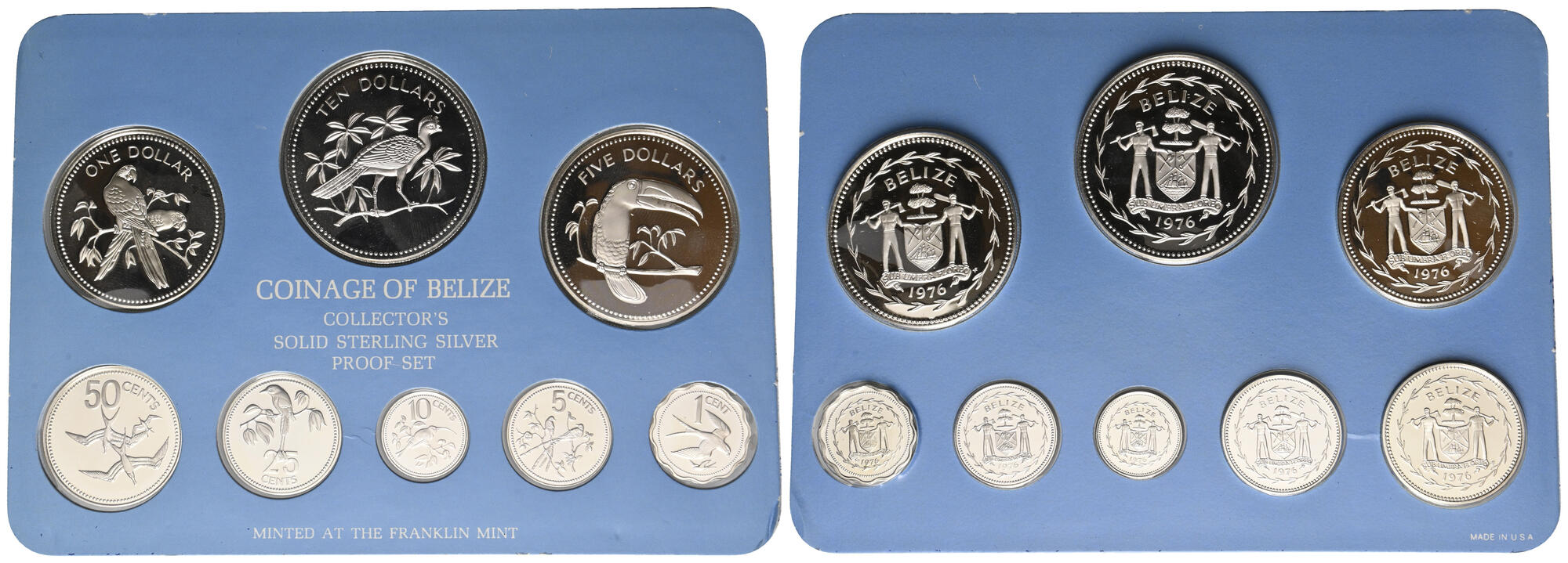 ベリーズ【1979】プルーフセットCOINAGE OF BELIZE PROOF