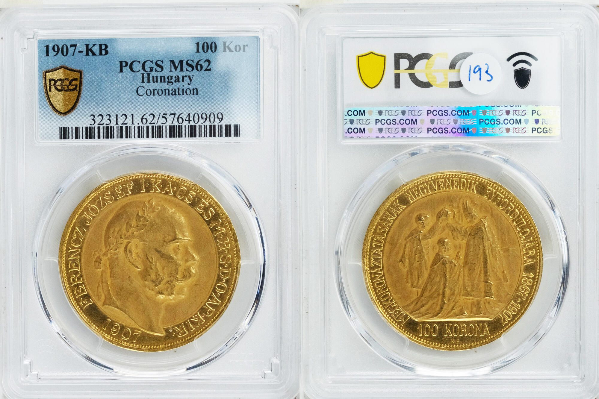 CoinArchives.com Search Results : Hungary Corona