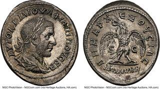 ローマ帝国 ピリップス アラブス帝 テトラドラクマ銀貨 古代 Philip