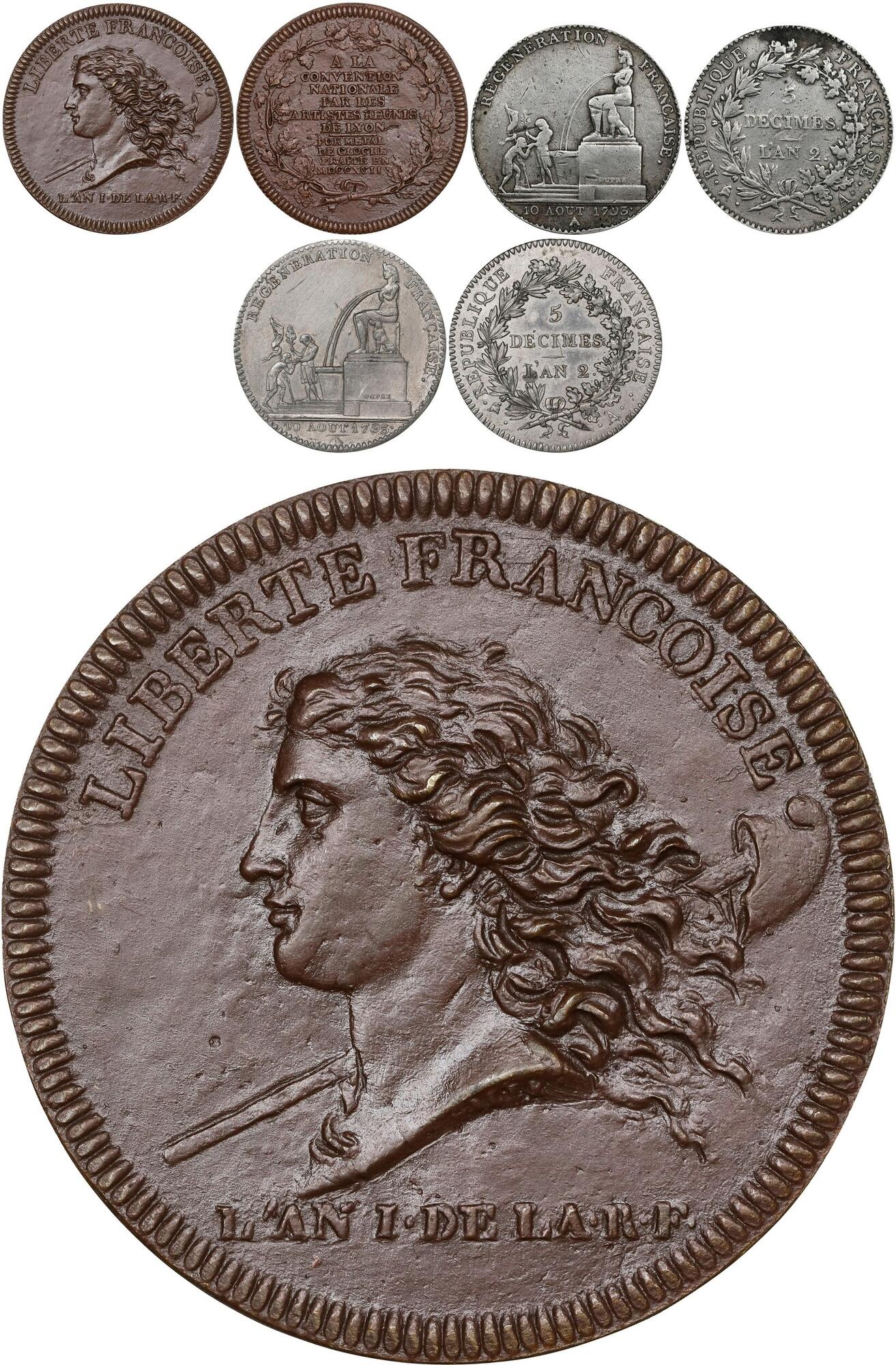 CoinArchives.com Search Results : decimes