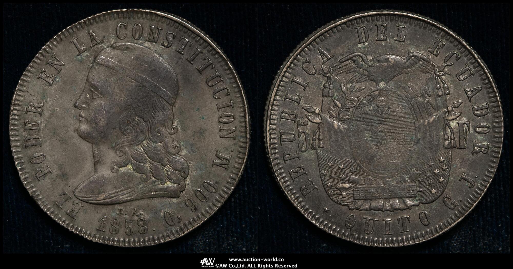 『PCGS MS63』フランス第三共和政ヘラクレス５フラン銀貨(1873年)A PCGS MS63』フランス第三共和政ヘラクレス5フラン銀貨(1873年)A