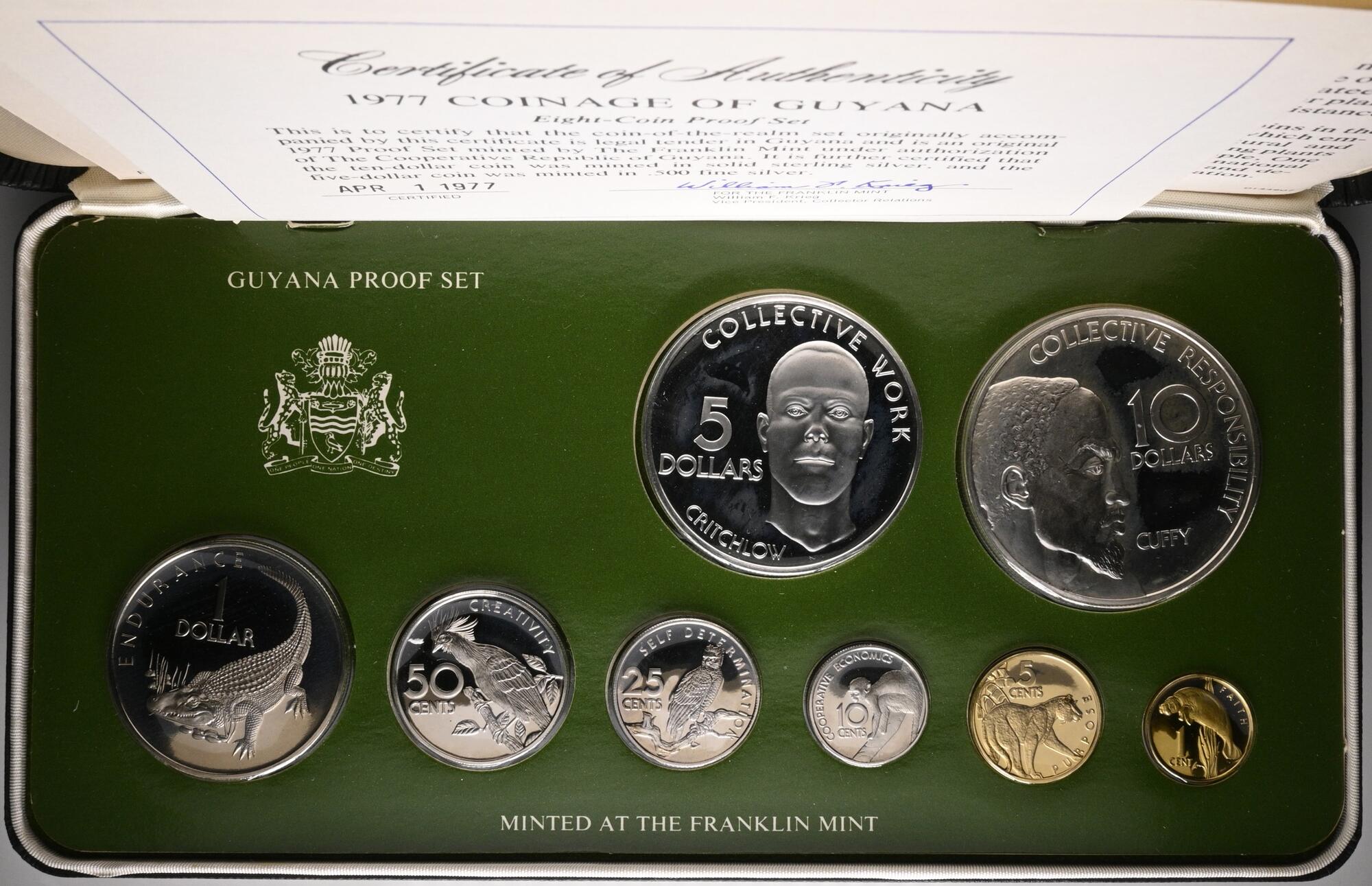CoinArchives.com Search Results : guyana