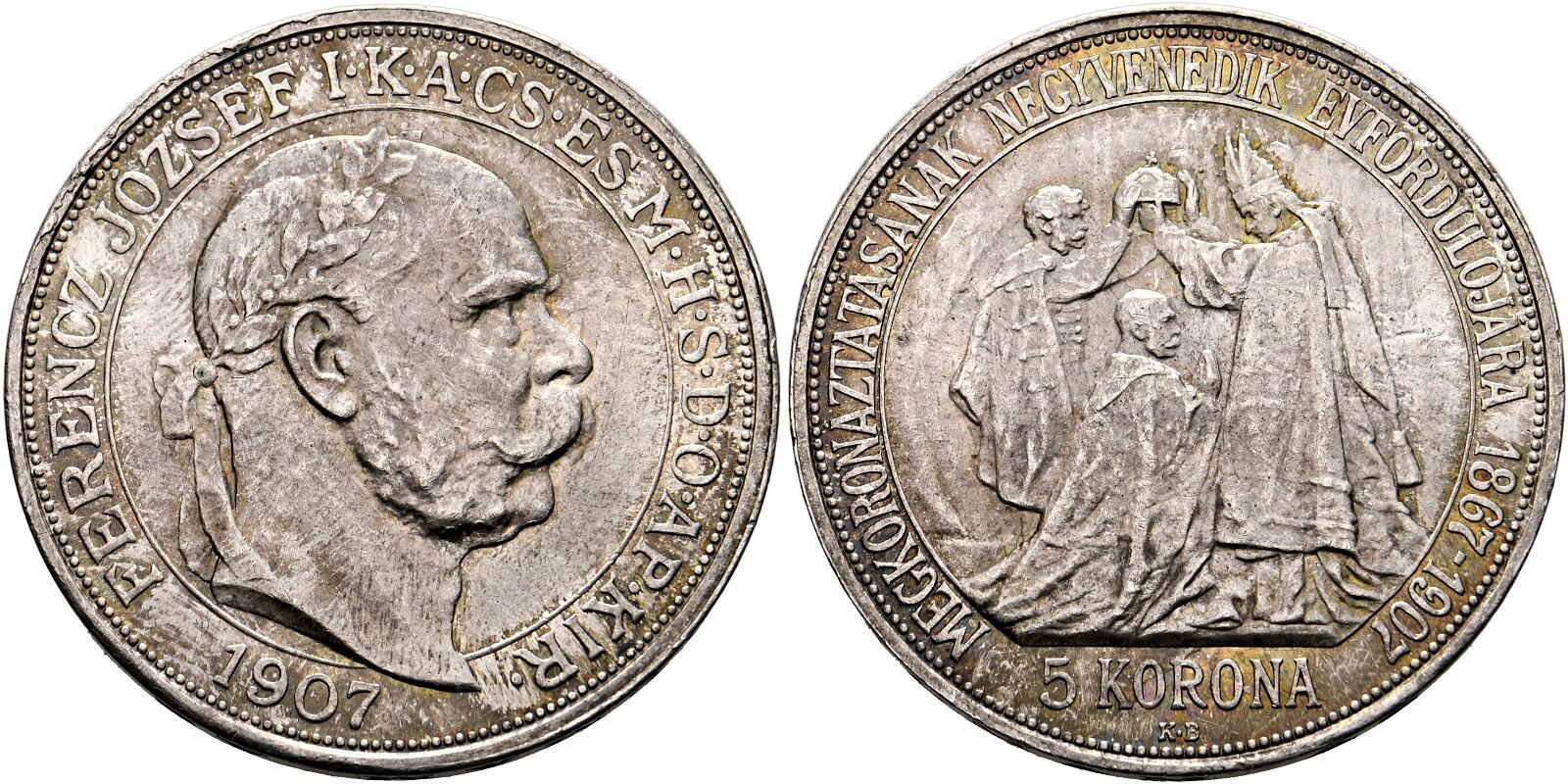 CoinArchives.com Search Results : 100 korona 1907