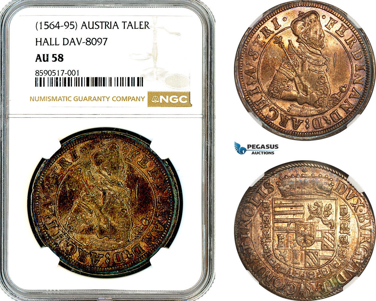 CoinArchives.com Search Results : Ferdinand Dav 8097