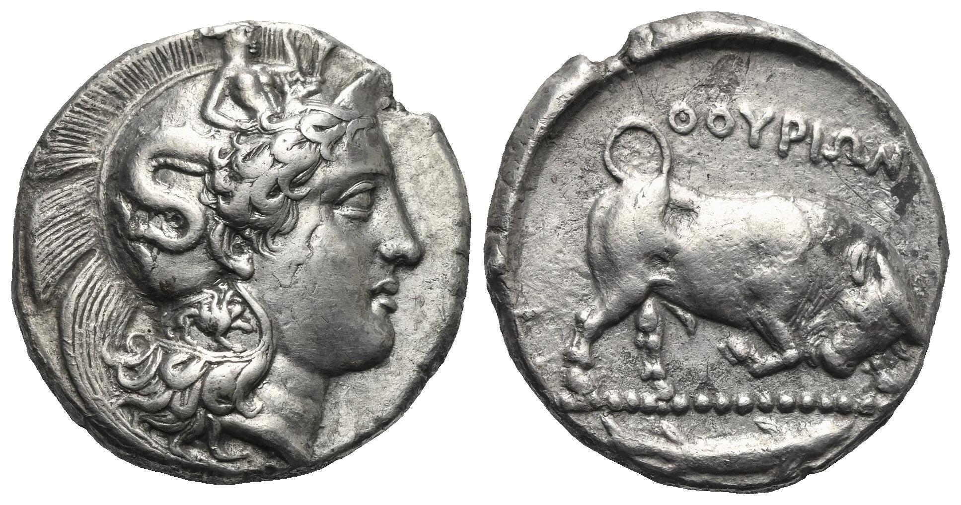 CoinArchives.com Search Results : bull and lucania