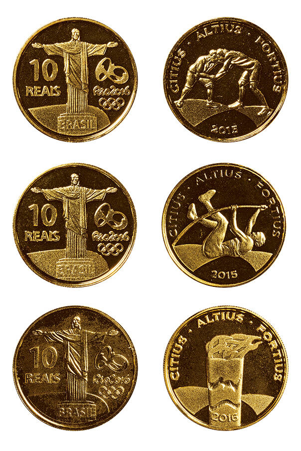 ブラジル 1レアル リオオリンピック2016 19枚セット Quickly