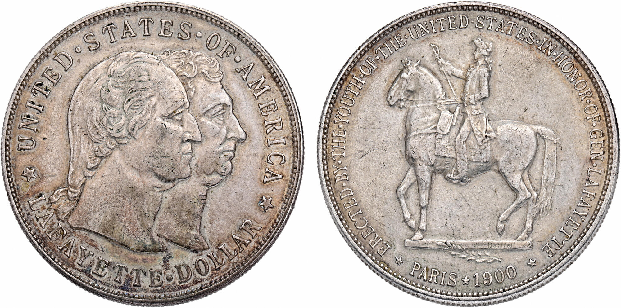 美品　NGC-UNC 洗浄　フランス　ルイ・フィリップ　ARメダル 　1844年 美品 NGC-UNC 洗浄 フランス ルイ・フィリップ ARメダル 1844年