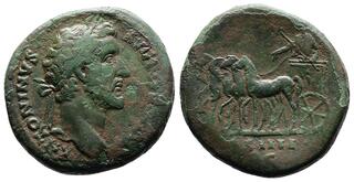 CoinArchives.com Search Results : antonin AND quadriga AND sester