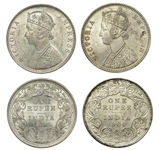 1942年 インド・ハイデラバード ルピー銀貨 1942年 インド・ハイデラバード ルピー銀貨