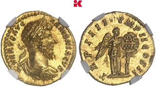 CoinArchives.com Search Results : marcus aurelius aureus