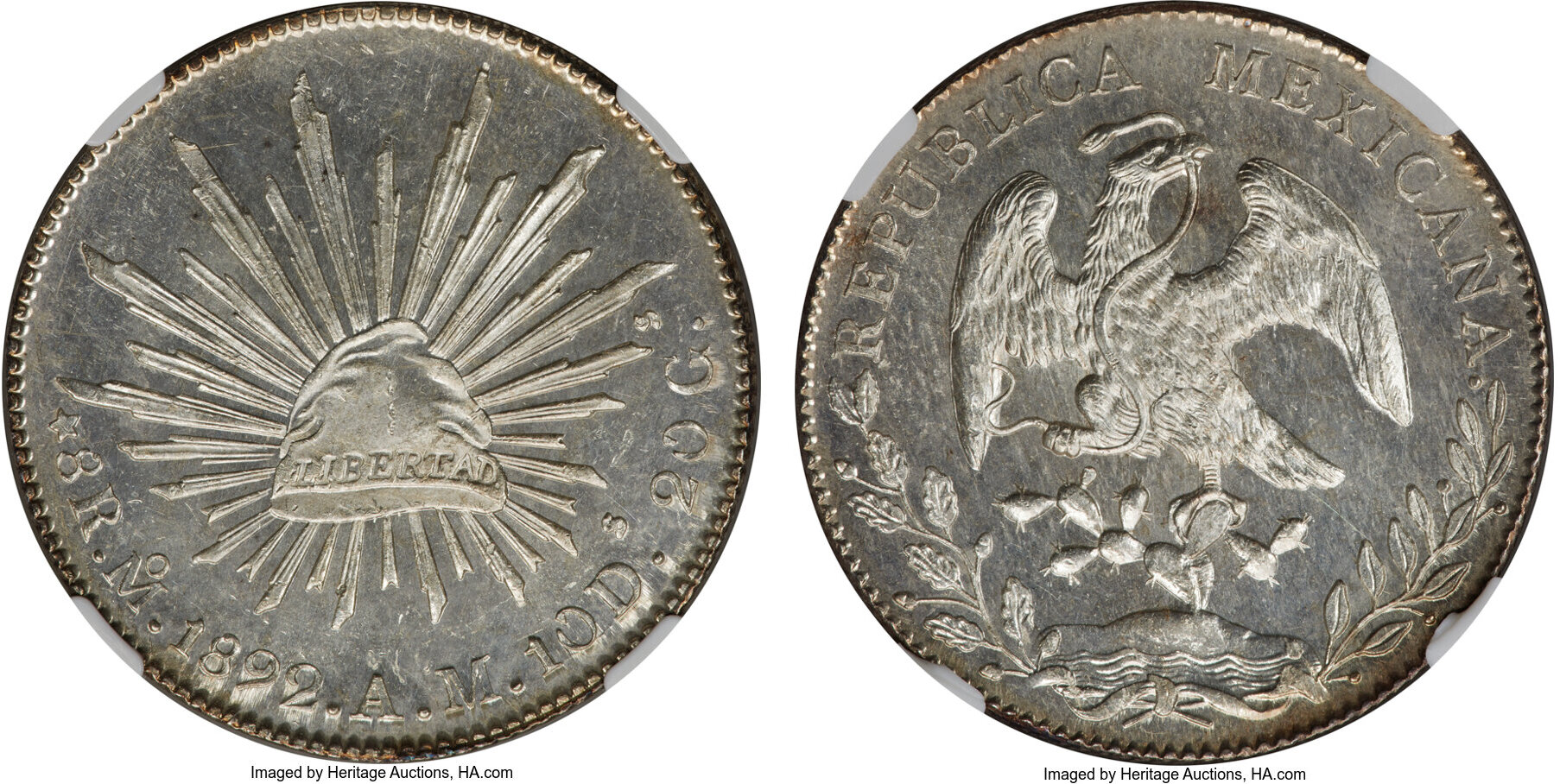 CoinArchives.com Search Results : 8 reales 1892
