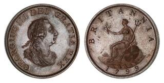 CoinArchives.com Search Results : halfpenny
