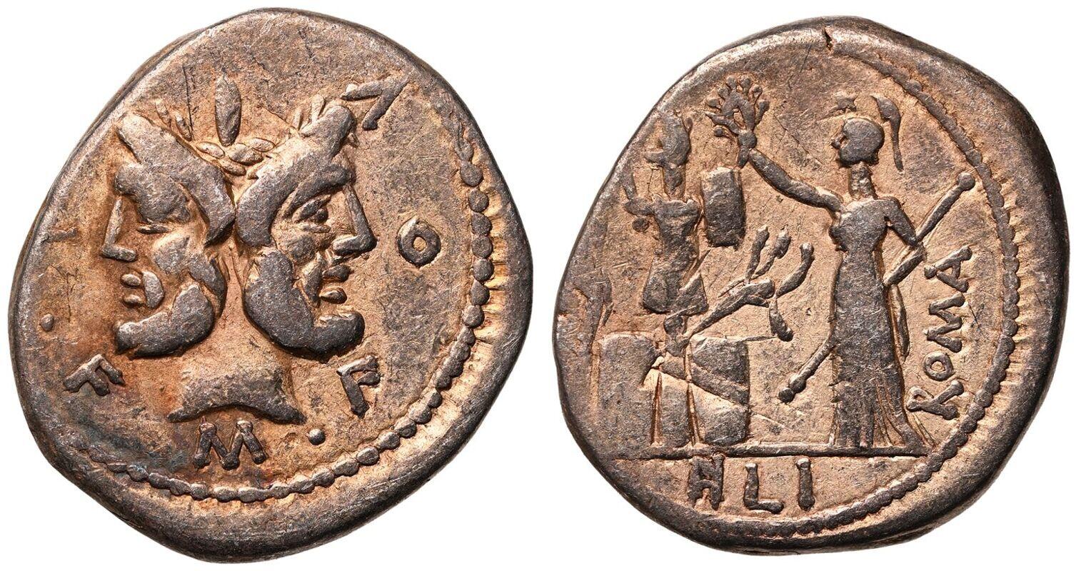 CoinArchives.com Search Results : Janus and Roma