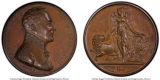 美品　NGC-UNC 洗浄　フランス　ルイ・フィリップ　ARメダル 　1844年 美品 NGC-UNC 洗浄 フランス ルイ・フィリップ ARメダル 1844年
