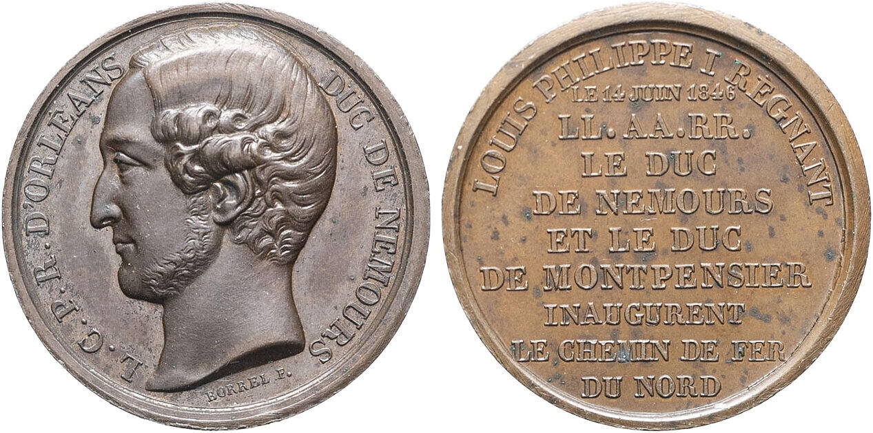 Ancienne Médaille Du Travail SNCF – Bronze, 1926, Par O. Roty, Chemin De Fer