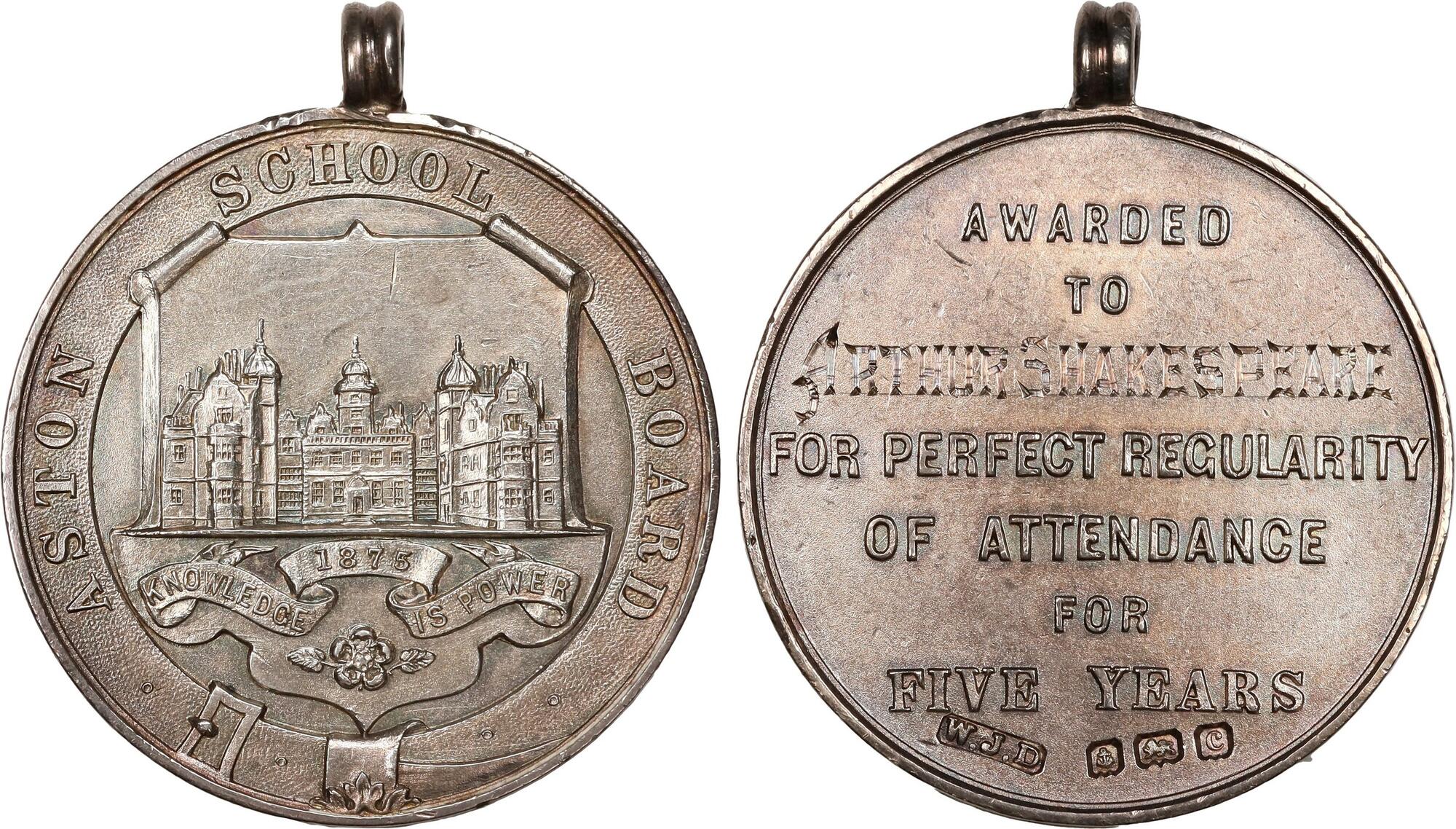 シェイクスピア　記念プレート CoinArchives.com Search Results : shakespeare
