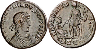 TKC093 バレンティニアヌス1世のフォリス CoinArchives.com Search Results : Valentinian I