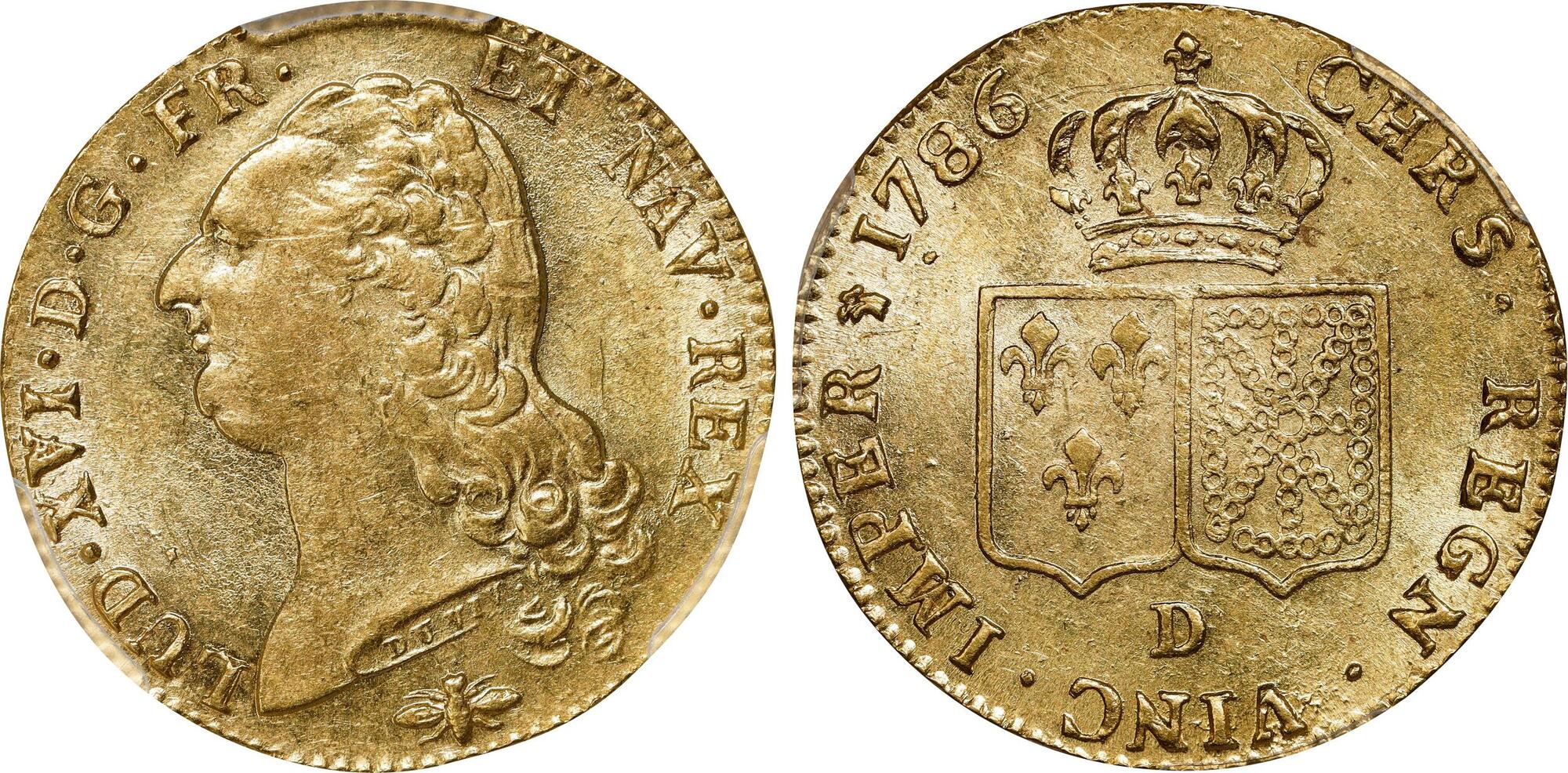 仏；ルイ16世、エキュ、大型銀貨、1778年、牛、Rare VF35】1686年 フランス ルイ14世 エキュ銀貨 | すべての商品