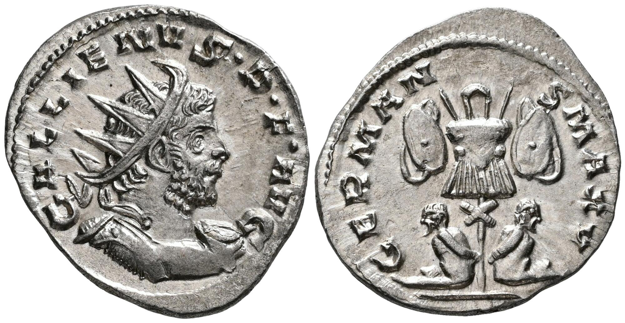 CoinArchives.com Search Results : Gallienus. AD 253-268. AR