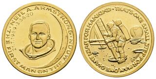 希少　USA アメリカ製　10K 10金　 アポロ11号　1969 金貨　コイン CoinArchives.com Search Results : US Apollo 11 July 1969