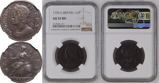 CoinArchives.com Search Results : halfpenny