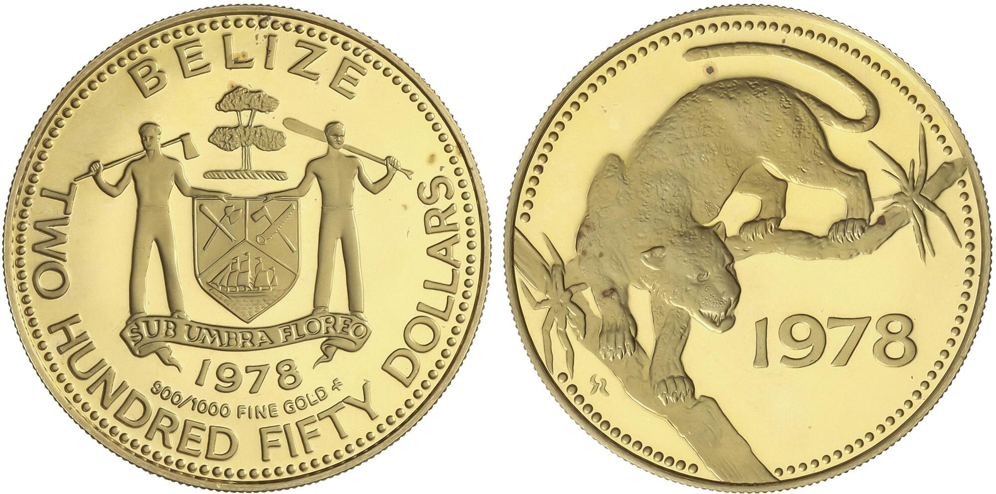 Belize ベリーズ 1977 100ドル 金貨 プルーフ 記念硬貨 Belize ベリーズ 1977 100ドル 金貨 プルーフ 記念硬貨 【公式通販】