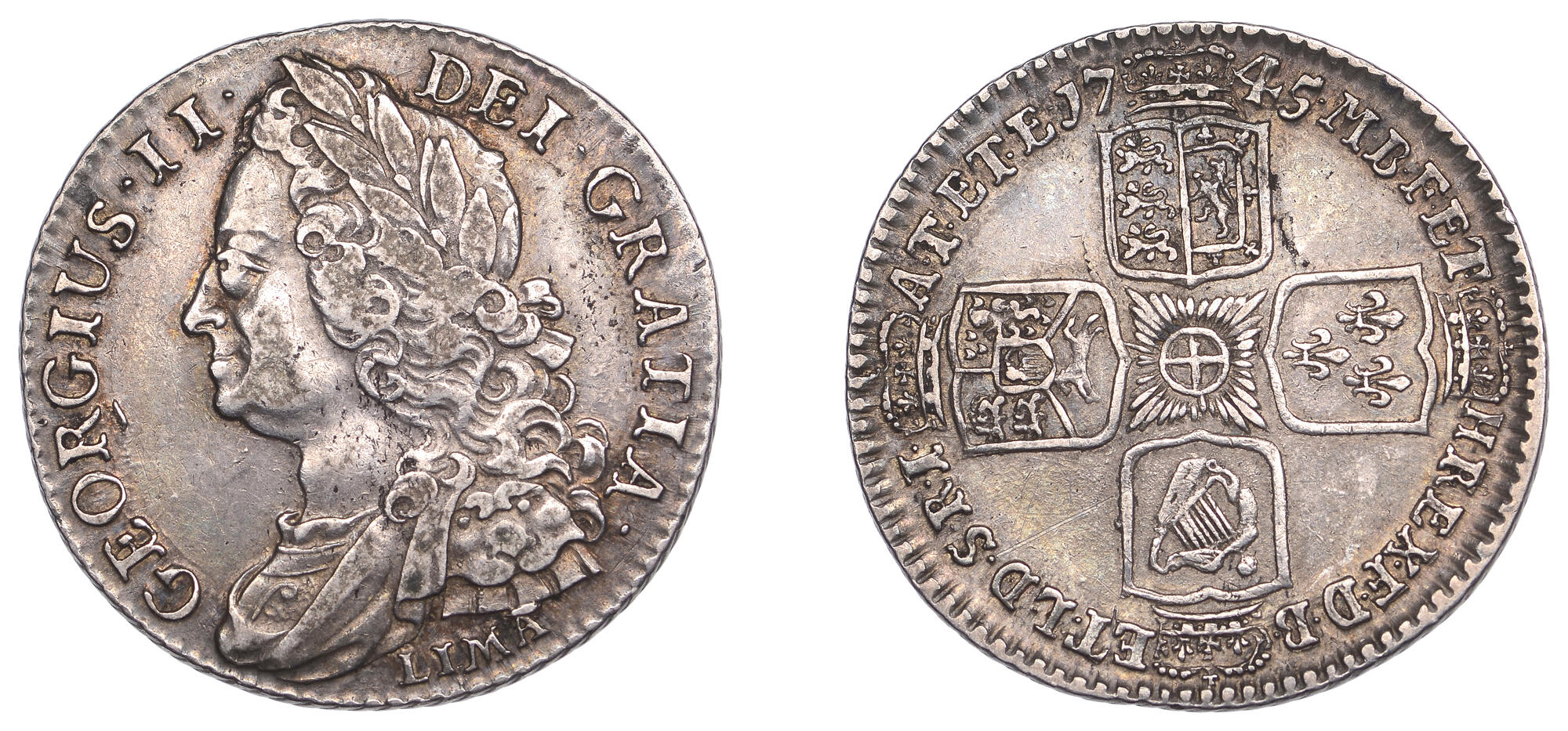 CoinArchives.com Search Results : George II and lima