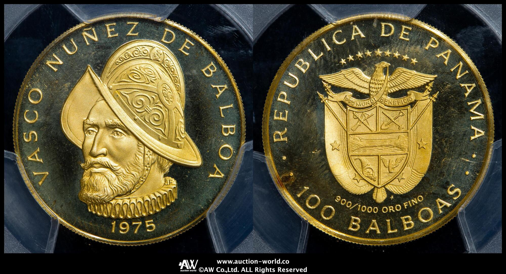 スイス 1975年 記念プルーフ 5フラン、オリジナルケース付 稀少