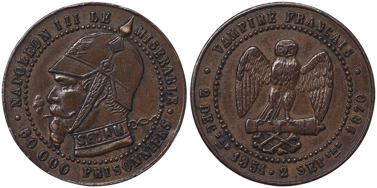 CoinArchives.com Search Results : napoleon III satiric